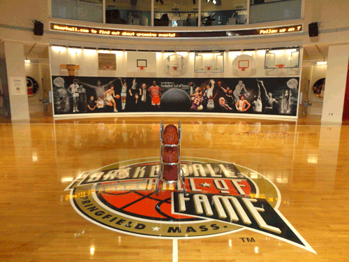 Shooting for Perfection – Basketball Hall of Fame | Go Graphix